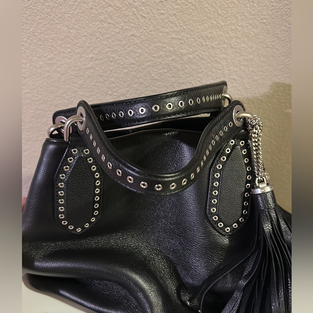 BROOKLYN LARGE LEATHER SATCHEL